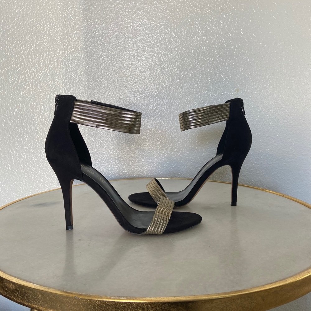 Also black and gold heels